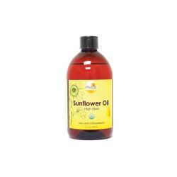 Organic Sunflower Oil, Cold press (size: 32 ounces)