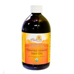 Toasted Sesame Seed Oil, Organic (size: 32 ounces)